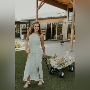 Celebrate dress size 8 light mint green